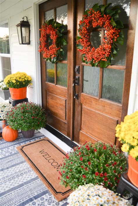 autumn door decorations|autumn door decorating ideas.